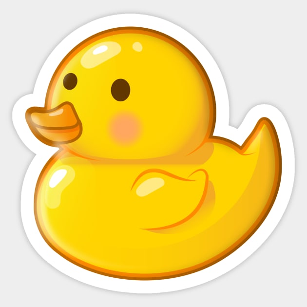 cute duckling Sticker by koneko